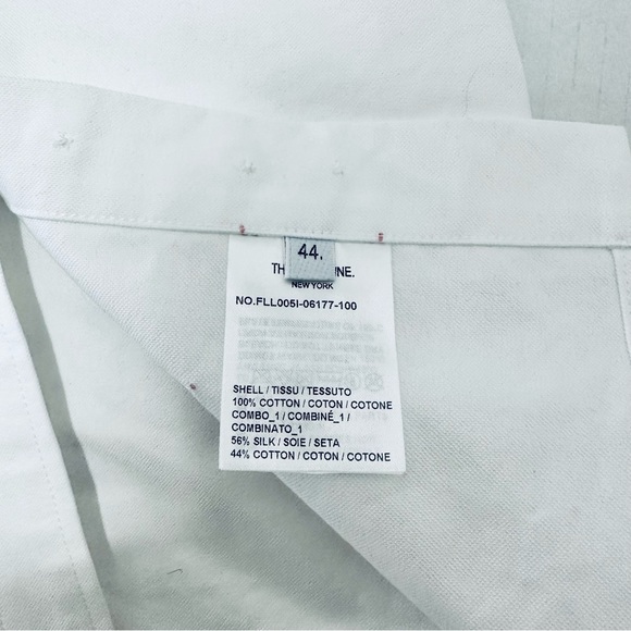 THOM BROWNE STRIPE POCKET POINT COLLAR BUTTON DOWN - Picture 13 of 15